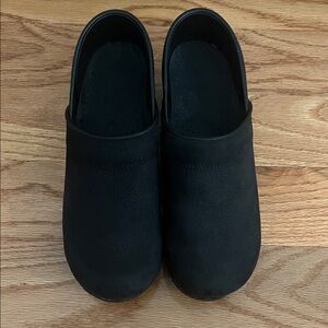Sanita Black Clogs